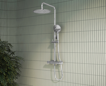 Душевая колонна Aquaheat Bliss 250, хром Душевая колонна Aquaheat Bliss 250, хром