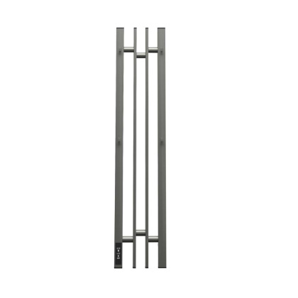 Полотенцесушитель электрический Point Фрея PN20728GB П2 140x800 диммер слева, графит блеск Полотенцесушитель электрический Point Фрея PN20728GB П2 140x800 диммер слева, графит блеск