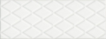 Плитка настенная 15142 Спига белый структура 15*40*9.3 (19шт\1.14м2), м2 Плитка настенная 15142 Спига белый структура 15*40*9.3 (19шт\1.14м2), м2