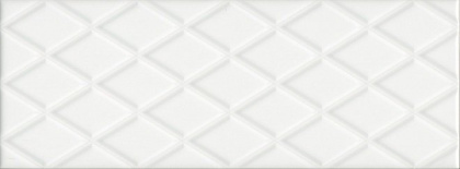 Плитка настенная 15142 Спига белый структура 15*40*9.3 (19шт\1.14м2), м2 Плитка настенная 15142 Спига белый структура 15*40*9.3 (19шт\1.14м2), м2