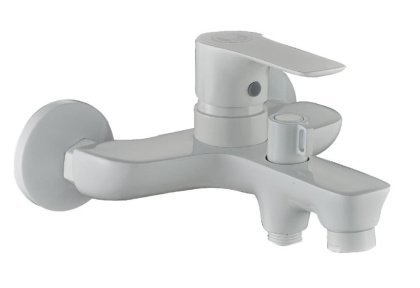 Смеситель для ванны/душа Orange Aristo M19-100w белый Смеситель для ванны/душа Orange Aristo M19-100w белый