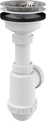 Сифон для мойки с нержавеющей peшeткой DN115