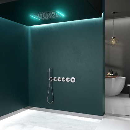 Душевая система Timo Saona SX-2319/00SM скрытого монтажа с термостатом, хром