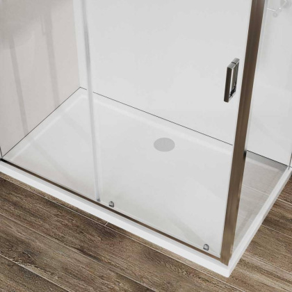 Душевой уголок City VSR-5CT9012CL, 1200*900, хром, стекло прозрачное