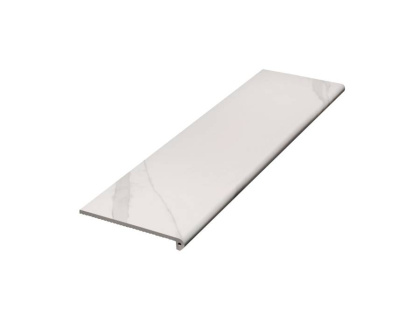 Ступень фронтальная PELDANO ML STATUARIO CALIPSO MATT 33X120, Silk Ступень фронтальная PELDANO ML STATUARIO CALIPSO MATT 33X120, Silk
