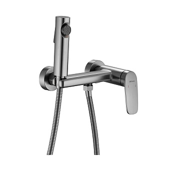 Гигиенический душ Shevanik S8505T-1 латунь, оружейная сталь Гигиенический душ Shevanik S8505T-1 латунь, оружейная сталь