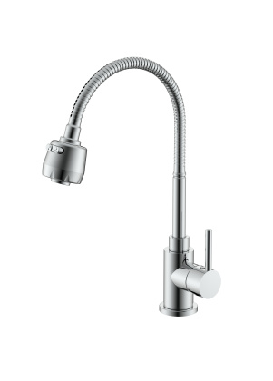 Смеситель Splenka для кухни с гибким изливом S201.47