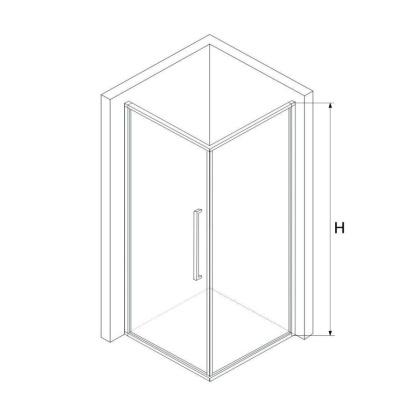 Душевой уголок RGW SV-43-1 (SV-02 + Z-060-3), RGW 063243189-011