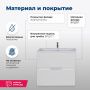 Тумба под раковину Aquanet Алвита 60 белый Тумба под раковину Aquanet Алвита 60 белый