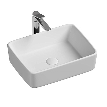 Умывальник чаша накладная прямоугольная Element 480*370*130мм