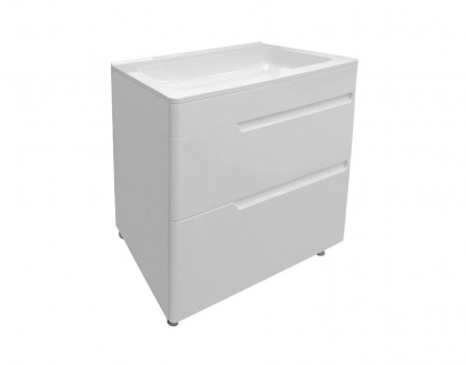 Тумба напольная под умывальник Kare Luxe 800х450 2 ящика (ШхГхВ) 798х446х860 Тумба напольная под умывальник Kare Luxe 800х450 2 ящика (ШхГхВ) 798х446х860