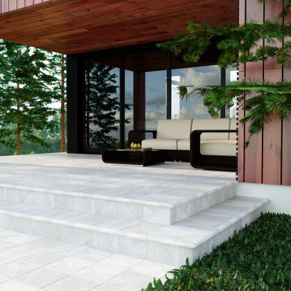 Ступень фронтальная PELDANO WHITE 33х24,5х4, Manhattan Ступень фронтальная PELDANO WHITE 33х24,5х4, Manhattan