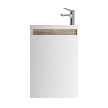 База под раковину X-Joy подвесная, 1 дверца, 58х42,5х24,8 см, белая, M85AFHX0451WG