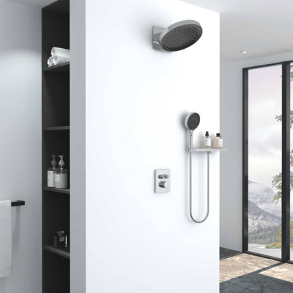 Душевой комплект Inspire VSFW-3I21MT3RCH встраиваемый, термостатический, двухрежимный, хром Душевой комплект Inspire VSFW-3I21MT3RCH встраиваемый, термостатический, двухрежимный, хром