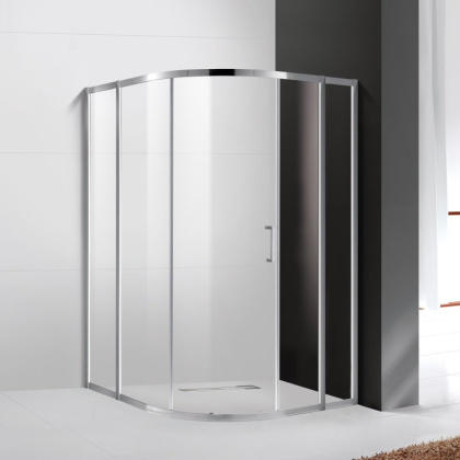 MOLVENO-R-11-90+20-P-Cr Душевой уголок Условные размеры, мм:1100x1100x1950 Габариты с диапазоном регулировок, мм:(1080-1105)x(1080-1105)х1950 Ширина входа, мм:480 
