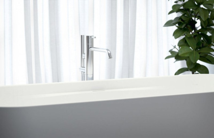 TITAN-SQUARE-170-70-57 Ванна из литьевого мрамора Цвет Белый 