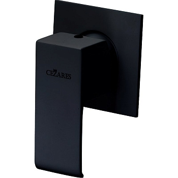 PORTA-DIM-NOP Встраиваемый однорычажный смеситель для душа, исполнение черный матовый