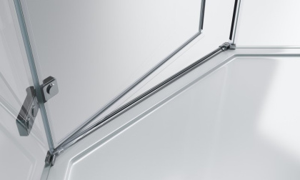 Душевой уголок BelBagno KRAFT-P-1-80-C-Cr-R Душевой уголок BelBagno KRAFT-P-1-80-C-Cr-R