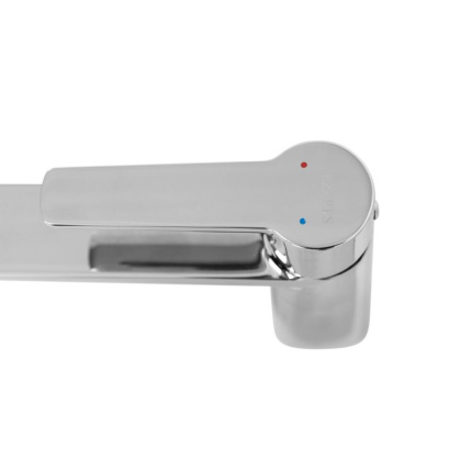 LUX-LS-01-W0 Смеситель для раковины однорычажный, без донного клапана, хром LUX-LS-01-W0 Смеситель для раковины однорычажный, без донного клапана, хром