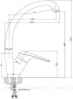 Смеситель для кухни Aquanet Conte SD91385