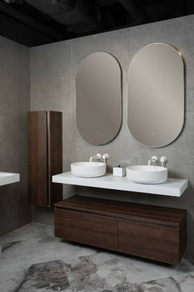 Зеркало Vallessi овальное 110x60см 568 Boheme