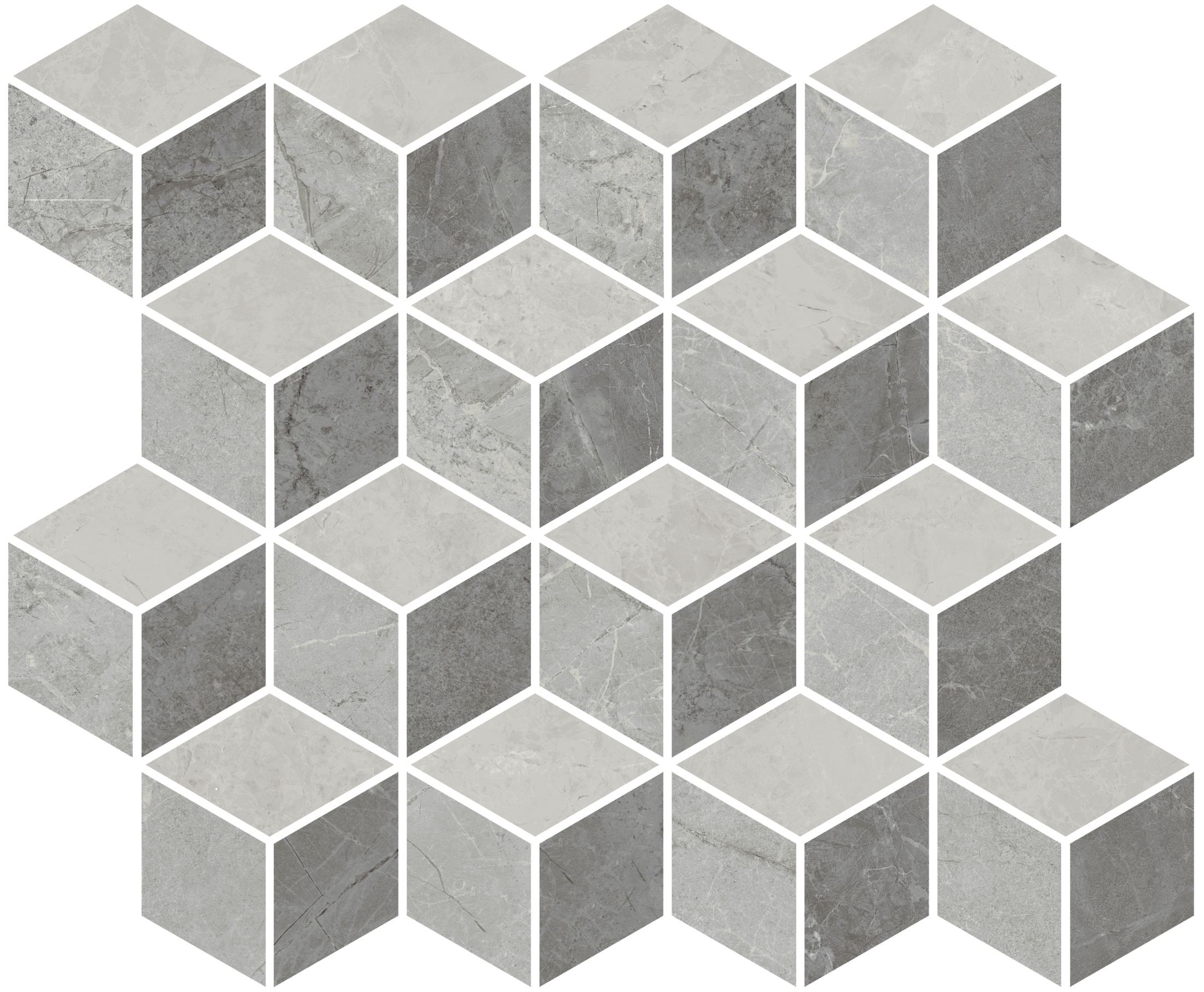 Декор Риальто 2 мозаичный глянцевый 45x37,5x1