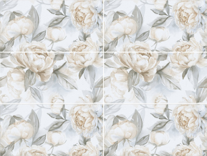 Плитка Elite Peonies Decor A+B 60x120 Matt