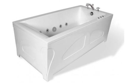 Ванна из искусственного мрамора Эстет Дельта 160x70                                                          
