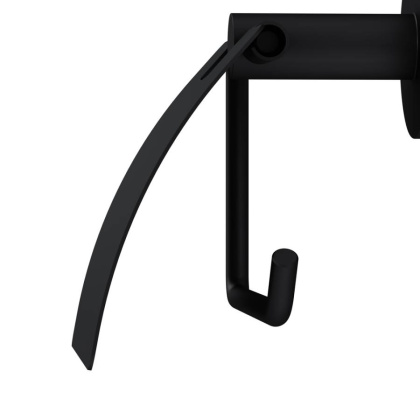 A85A341422 X-Joy, Держатель для туалетной бумаги с крышкой, черный