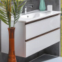Тумба CAPOLDA 100 белая + ручка дерево 849-100-WW Boheme Тумба CAPOLDA 100 белая + ручка дерево 849-100-WW Boheme