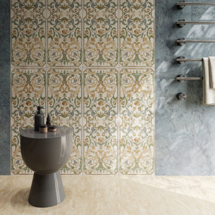 Эвора бежевый лаппатированный обрезной 60x60x0,9