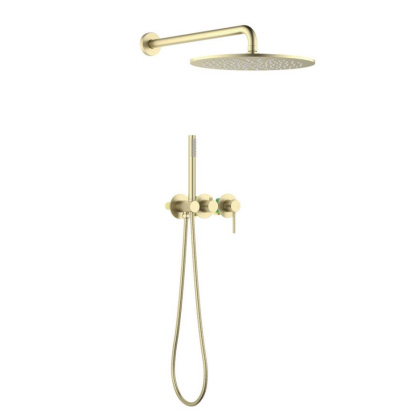 Душевая система Timo Saona SX-2349/17SM скрытого монтажа, золото матовое