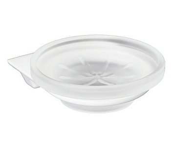 Мыльница Kammel, 7,3х3,5х11,2 см, белая, K-8329W