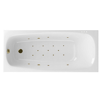 Ванна EXCELLENT Layla 170x75 "RELAX" (бронза)