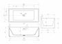 Ванна из литьевого мрамора Abber Stein 170х75 AS9602