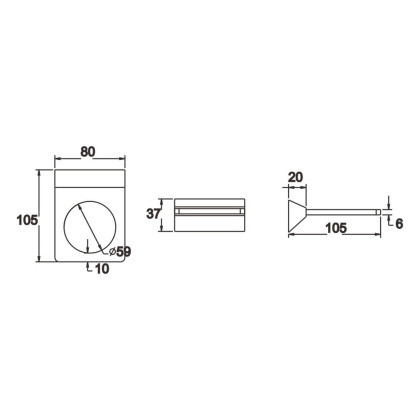 Стакан с керамическим держателем, RG1612 Rose, Хром Стакан с керамическим держателем, RG1612 Rose, Хром