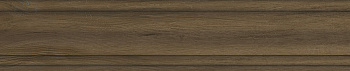 Плинтус SG5402\BTG Сальветти коричневый обрезной 8*39.6 (1уп/19шт), шт