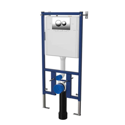 Инсталляция для подвесного унитаза Vincea VIS-450, 510*1000, цвет сине-белый