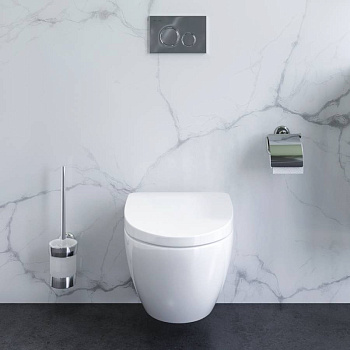 Подвесной комплект AWE ( зона туалета), 34х38,4х56 см, цвет белый с серебром, CK11FB