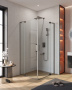 SLIDER-AH-2-90/100-100/110-GRIGIO-BORO Душевой уголок, Условный размер, мм:(900-1000)x(1000-1100)x1950 Габариты с диапазоном регулировок, мм:(900-1000)x(1000-1100)x1950 