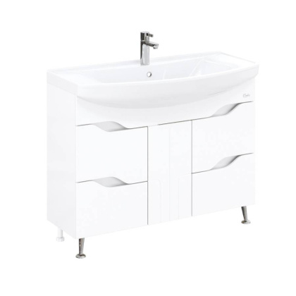 Тумба Onika Веронэлла 105 напольная, белая (ум. Стиль 105) Тумба Onika Веронэлла 105 напольная, белая (ум. Стиль 105)