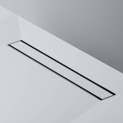 W02SC-U11-060-04BM PrimeFlow Трап для душа линейный универс затвор Tile 60см цвет черн мат W02SC-U11-060-04BM PrimeFlow Трап для душа линейный универс затвор Tile 60см цвет черн мат