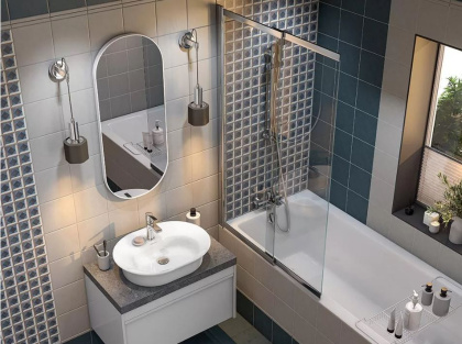 Декор Чементо 5 матовый 20x20x0,69