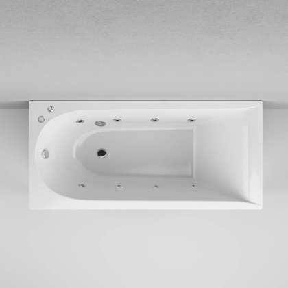 Акриловая гидромассажная ванна Spirit,  EVO 150*70 на каркасе, без фронтальной панели, шт