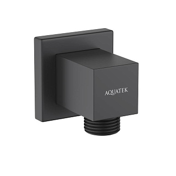 Шланговое подсоединение AQUATEK, матовый черный AQ2458MB  Шланговое подсоединение AQUATEK, матовый черный AQ2458MB