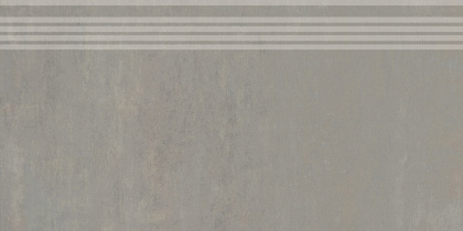 Ступень Гварди серый светлый матовый обрезной 30x60x0,9