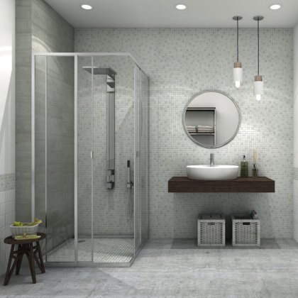 Стеклянная мозаика, GREY, Born