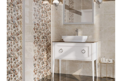 Декор VT\A26\13083R Гран-Виа цветы обрезной 30*89.5*11 (уп\4шт), шт