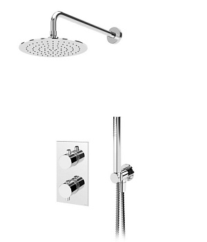 Встраиваемый душевой комплект CEZARES LEAF-DSIP-T-25-SS