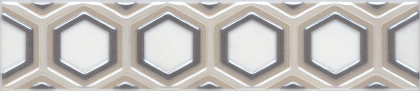 Бордюр AD\A401\6343 Гран Пале геометрия 5,4см*25см*6,9мм (1уп/30шт/), шт